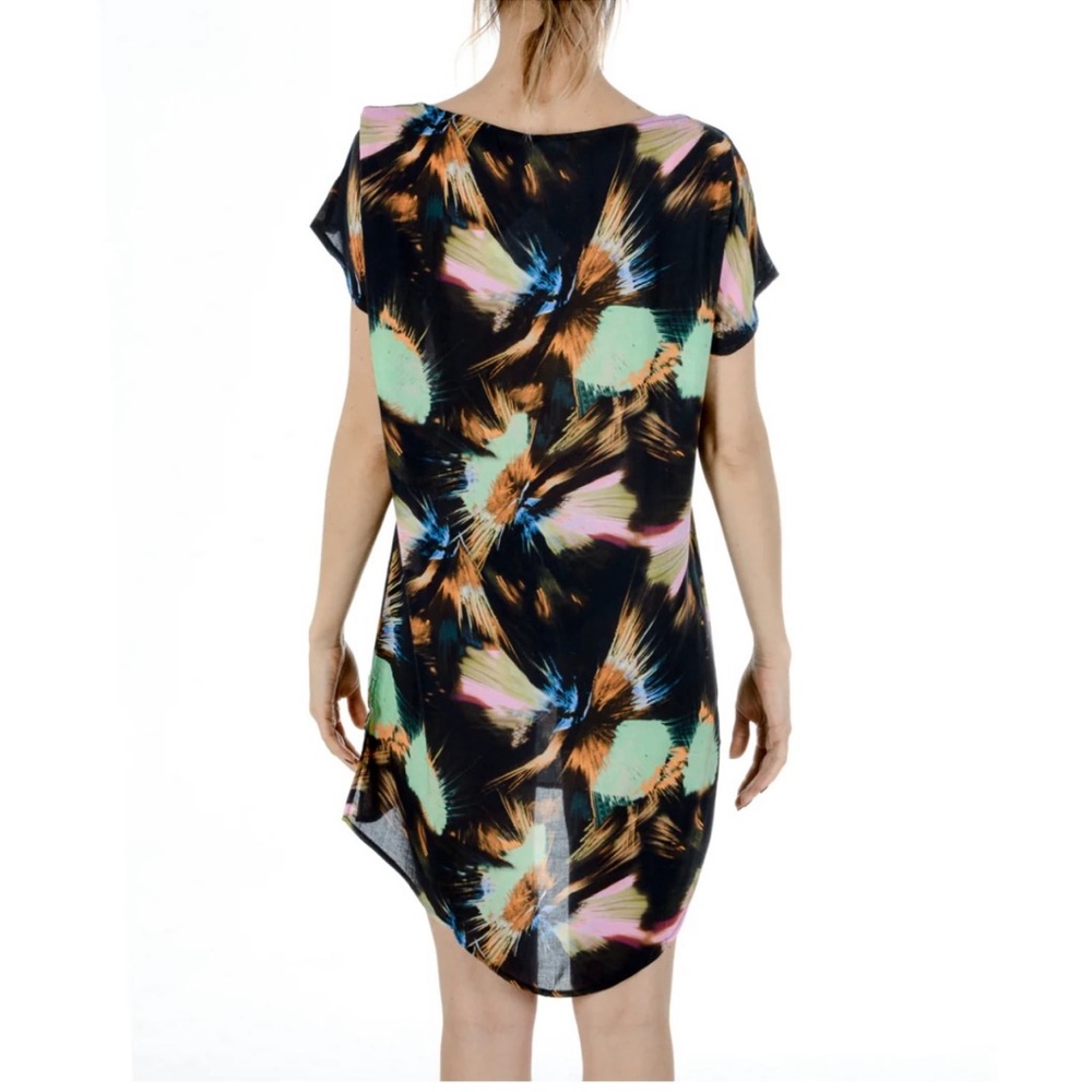 NWT La Perla Sequin Embellished Abstract Print Beach Dress